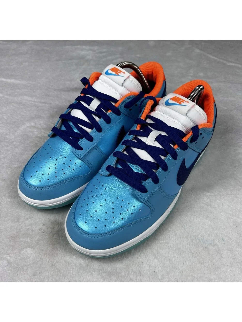 Nike Dunk Low SE Baltic Blue/Total Orange Shoes Men's Size 10 HQ1538-416 New
